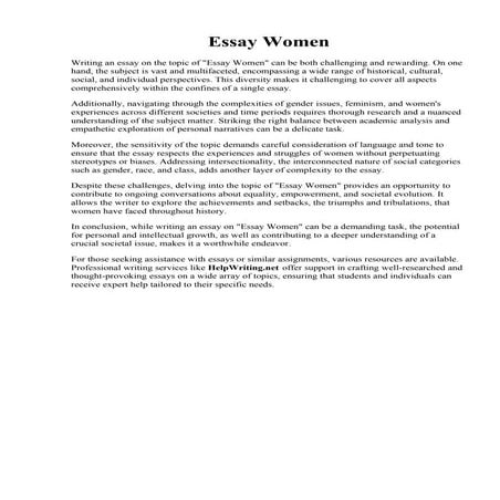 Essay Women.pdf