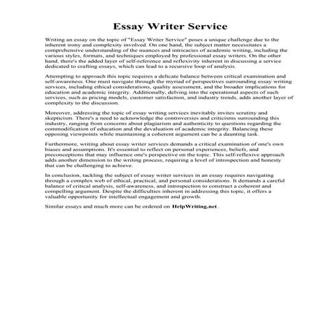 Essay Writer Service.pdf