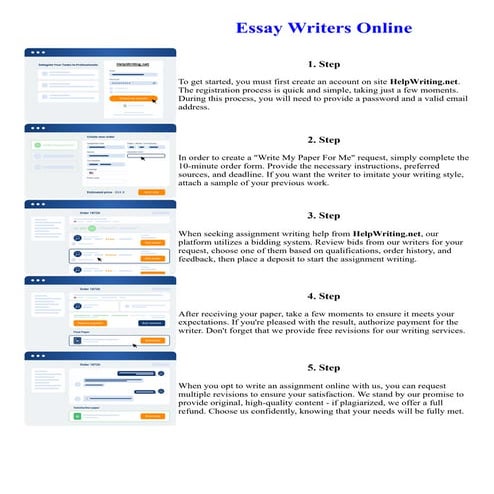 Essay Writers Online