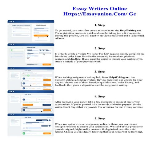 Essay Writers Online HttpsEssayunion.Com Ge