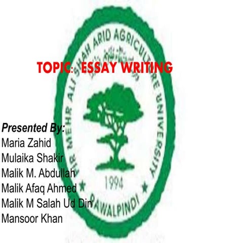 Essay writing .How to write an eassy 