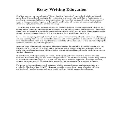 Essay Writing Education.pdf