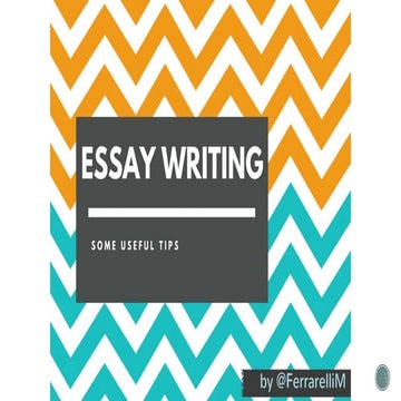 Essay writing ferrarelli