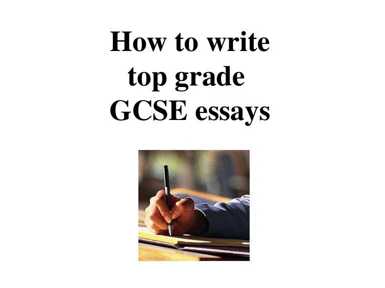 gcse essay writing