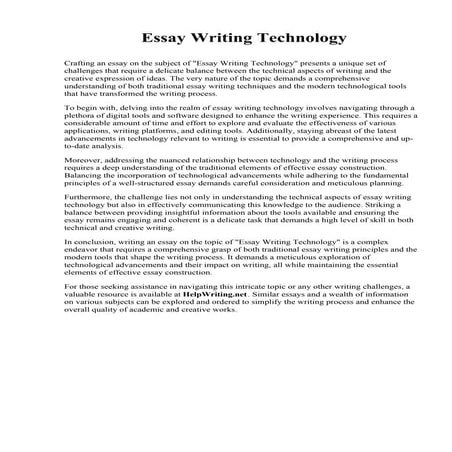 Essay Modern Technology.pdf