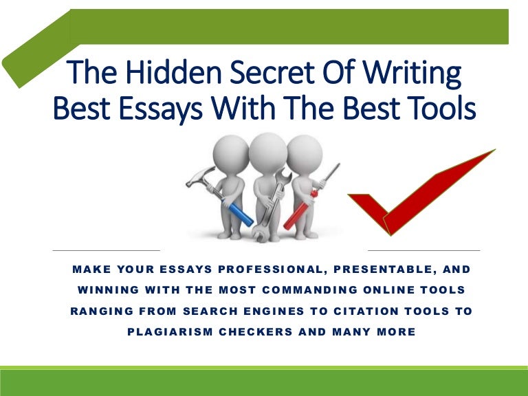 Essay writing tool