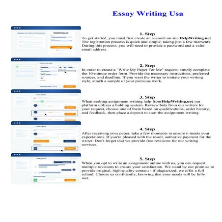 Essay Writing Usa