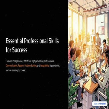 Mastering Essential Professional Skills for Career Success and Growth | PDF