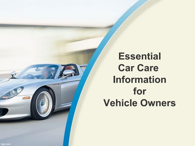 The Basics Of Car Maintenance | PDF