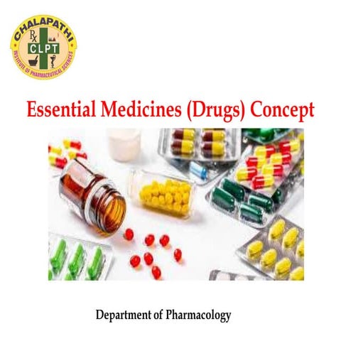 Essential Drug Concept