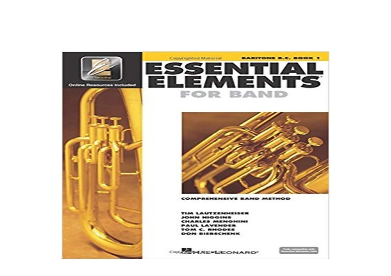 ((Read_[P.D.F])) Essential Elements for Band Baritone B C Book 1…