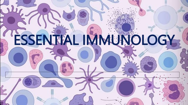 ESSENTIAL IMMUNOLOGY including basics to applied aspects.pptx