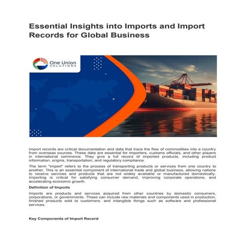 Essential Insights into Imports and Import Records for Global Business.pdf
