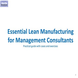 Essential Lean Manufacturing for Ma...