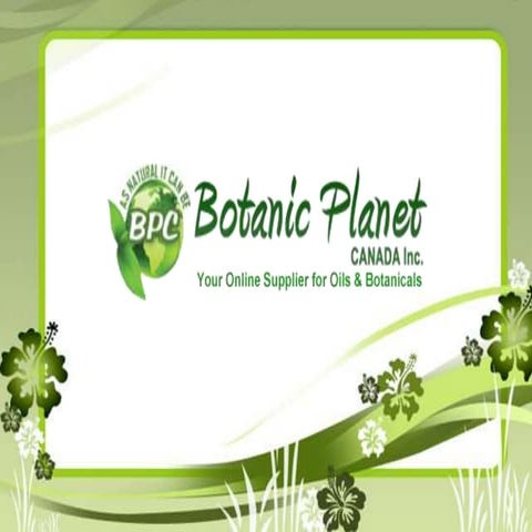 Botanicplanet presentations