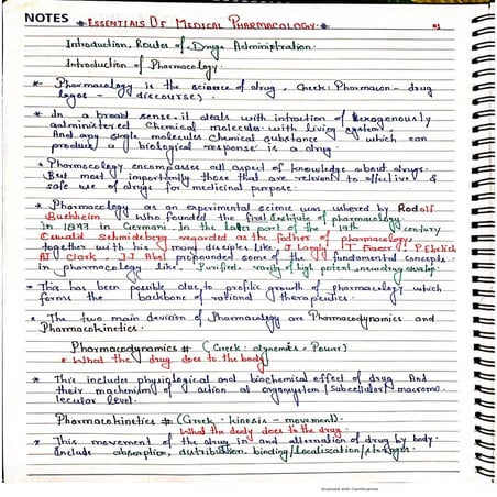 Essential Pharmacology chapter 1 | PDF