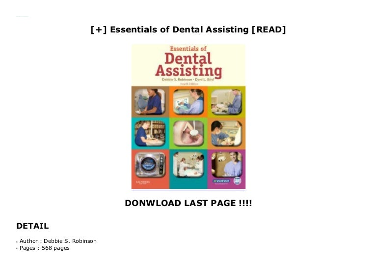 Essentials of Dental Assisting [READ]