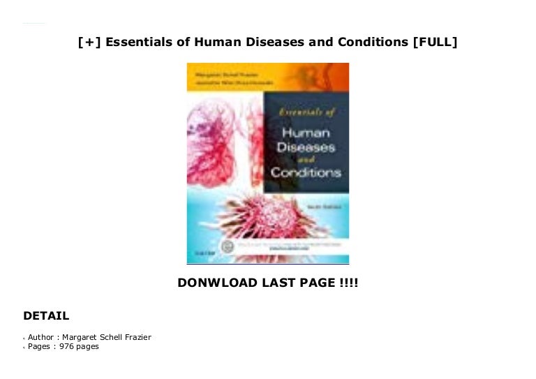 Essentials of Human Diseases and Conditions [FULL]