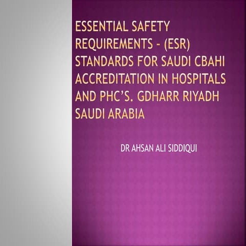 MOST COMMON QUESTIONS OF CBAHI --2023 | PPTX
