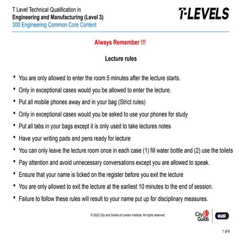 Essential Science L3 for Tleve L3 students | PPTX