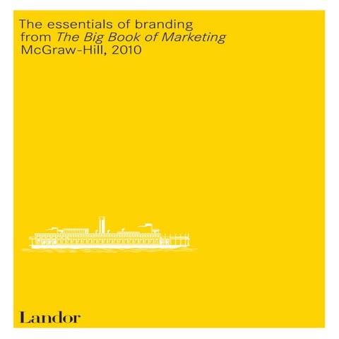Essentials of branding