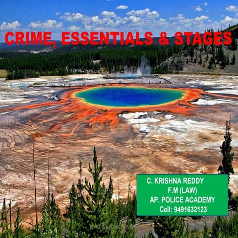 Essentials  of criminal law