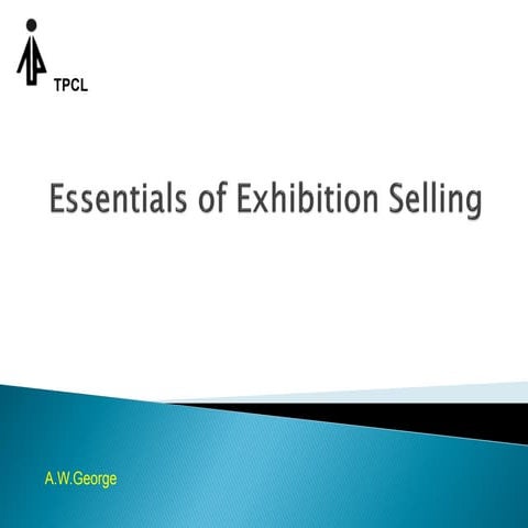 Essentials of Exhibition Selling