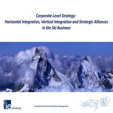 Mod.7: Corporate-Level Strategy: Horizontal Integration, Vertical Integration...