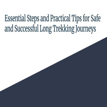 Essential Steps and Practical Tips for Safe and Successful Long ...