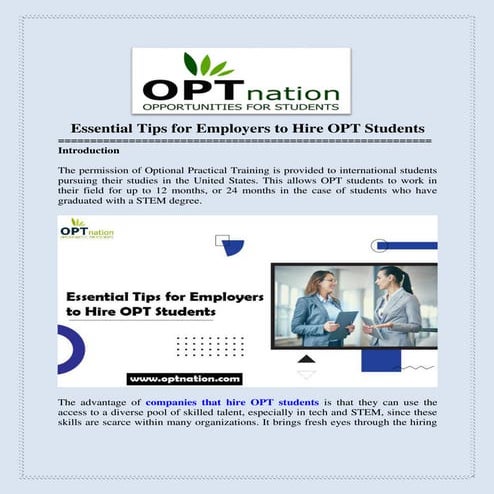 Essential Tips for Employers to Hire OPT Students.pdf
