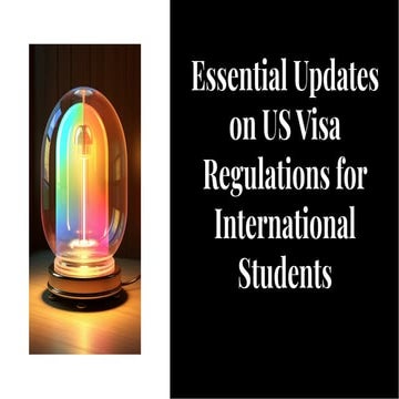 Visa Basics For International Students In The United States | PDF