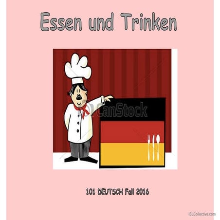 Comprehensive German Food and Drink Vocabulary with Meal Contexts | PDF