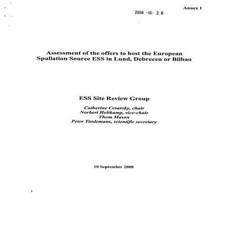 Ess Bilbao Site Review