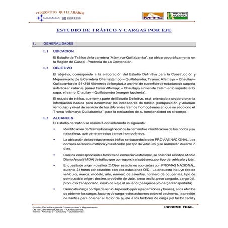 Est. trafico y carga