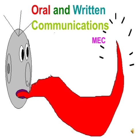 EST 200, Oral and Written Communications