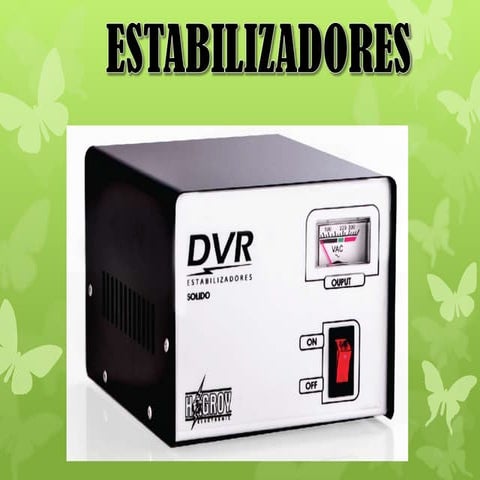 Estabilizadores De Computadoras | PPTX