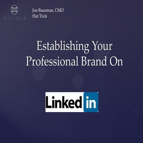 How to optimize your LinkedIn profile | PPTX
