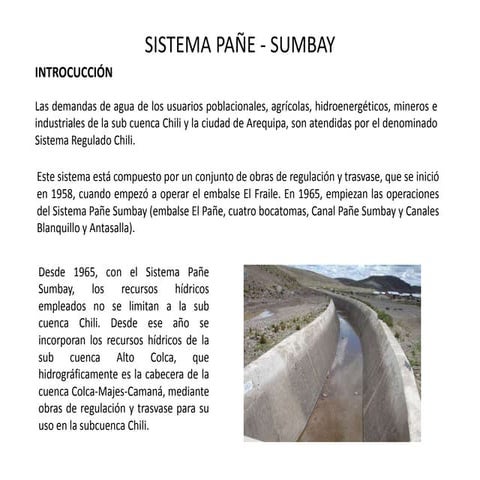 Estación hidrologica de sumbay