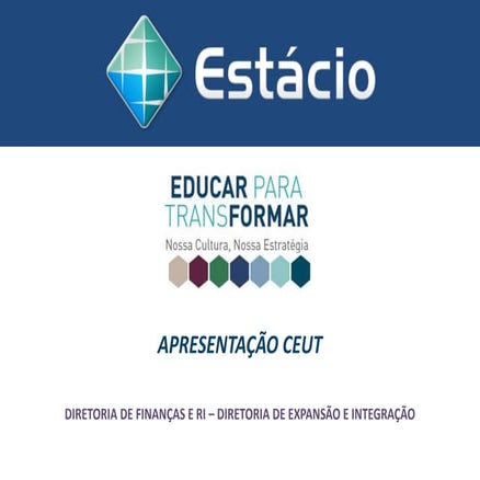 Estácio: Apresentação CEUT | PDF