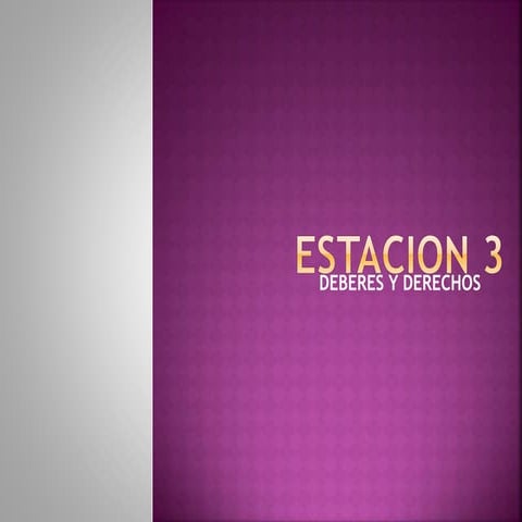 Estacion 3