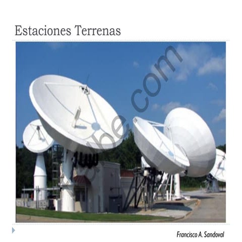 Estaciones terrenas