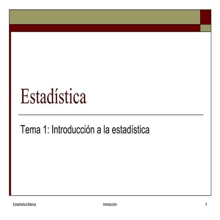 Estadistica