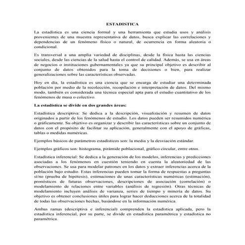 Estadistica