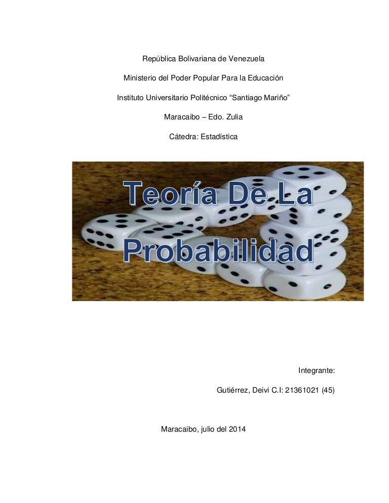 Teoria de la Probabilidad