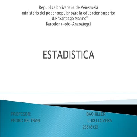 Estadistica 