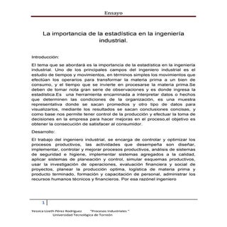 Estadistica aplicada