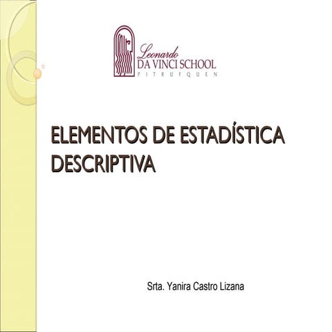 Estadistica cuarto medio