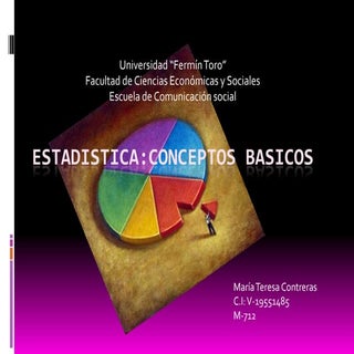 Estadística: Conceptos basicos