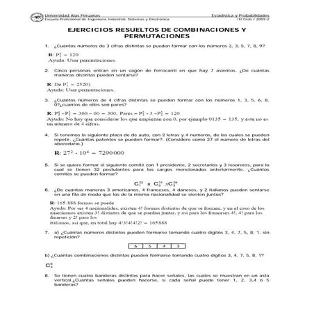 Estadistica resueltas