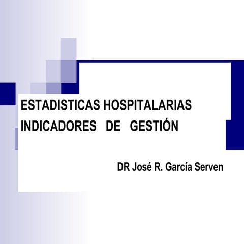 Estadisticas  Hospitalaria